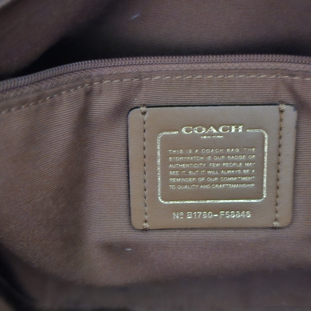 Coach Brown Leather Classic Tote - Picture 3 of 7